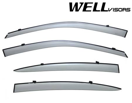 WellVisors - WellVisors Side Window Deflectors Lexus GS300 GS400 GS430 98-05 Premium Series