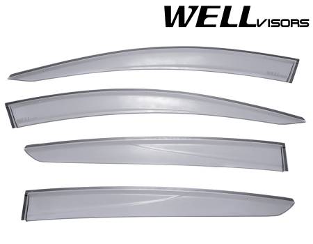 WellVisors - WellVisors Side Window Deflectors HONDA HRV 16-21 Premium Series