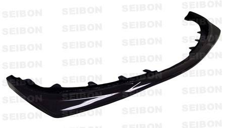 Seibon Carbon - Seibon VR-style carbon fiber front lip for 2003-2005 Mitsubishi EVO8