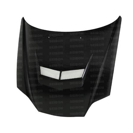 Seibon Carbon - Seibon VSII-style carbon fiber hood for 2003-2006 Hyundai Tiburon