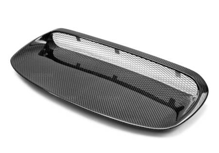 Seibon Carbon - Seibon OEM-Style Carbon Fiber Hood Scoop for 2008-2011 Subaru Impreza/WRX/STI