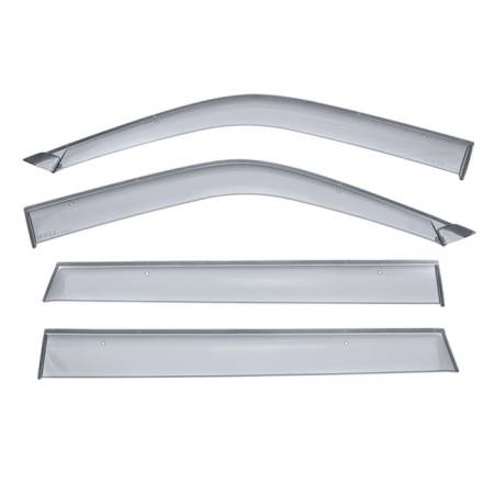 WellVisors - WellVisors Side Window Deflectors Mitsubishi Montero Sport 00-04 Premium Series