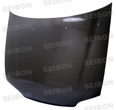 Seibon Carbon - Seibon OEM-style carbon fiber hood for 1992-1995 Honda Civic 4DR