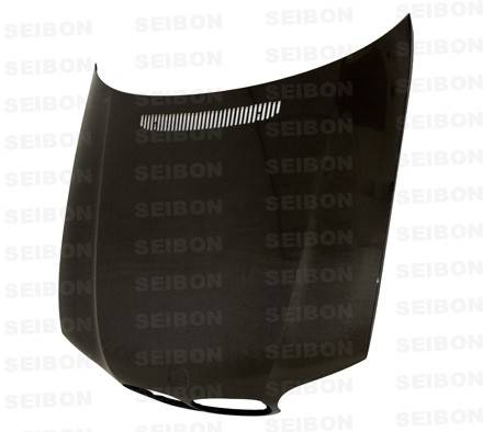 Seibon Carbon - Seibon OEM-style carbon fiber hood for 2002-2005 BMW E46 2DR, LCI