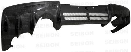 Seibon Carbon - Seibon OEM-style carbon fiber rear diffuser for 2008-2012 Mitsubishi Lancer EVO X