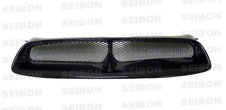 Seibon Carbon - Seibon CW-style carbon fiber front grille for 2004-2005 Subaru Impreza/WRX/Sti