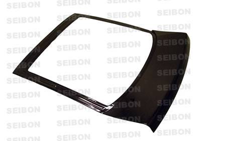 Seibon Carbon - Seibon OEM-style carbon fiber trunk lid for 1989-1994 Nissan 240SX HB