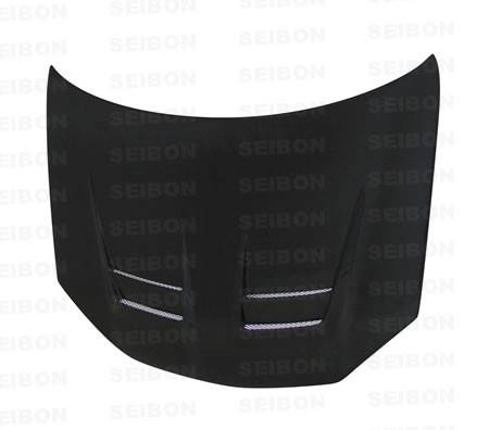 Seibon Carbon - Seibon DV-style carbon fiber hood for 2006-2009 VW Golf GTI (Shaved)