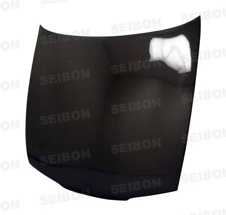 Seibon Carbon - Seibon OEM-style carbon fiber hood for 1995-1996 Nissan 240SX