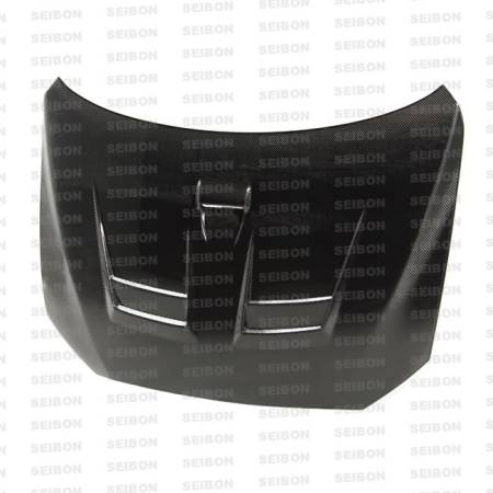 Seibon Carbon - Seibon DV-style carbon fiber hood for 2008-2010 Mitsubishi Lancer