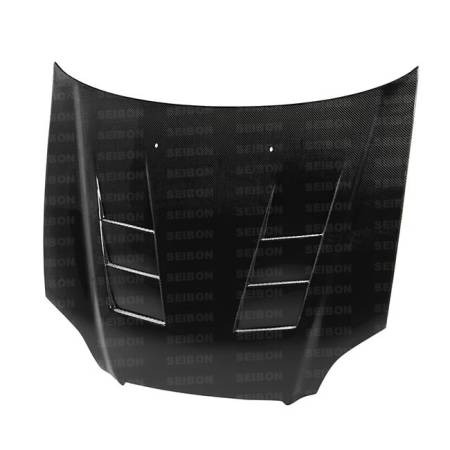 Seibon Carbon - Seibon TS-style carbon fiber hood for 1996-1998 Honda Civic