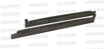 Seibon Carbon - Seibon OEM-style carbon fiber side skirts for 2008-2010 Subaru Impreza Sti