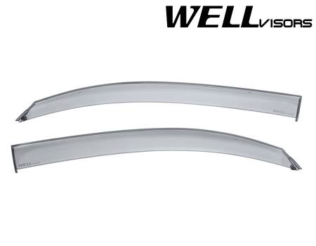 WellVisors - WellVisors Side Window Deflectors Toyota Tundra 07-21 Double Cab Premium Series (front only)