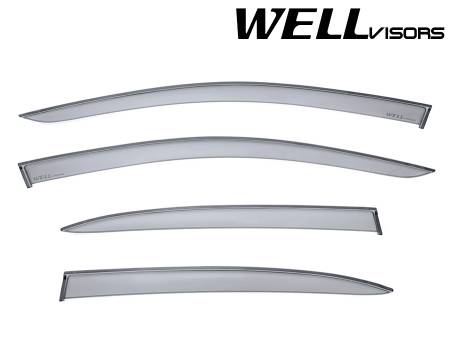 WellVisors - WellVisors Side Window Deflectors Scion iA / Toyota Yaris iA 16-19 Premium Series