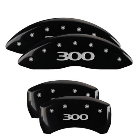 MGP Caliper Covers - MGP Caliper Covers Black finish, Silver 300 (Pre-2017) for 2011-2019 Chrysler 300