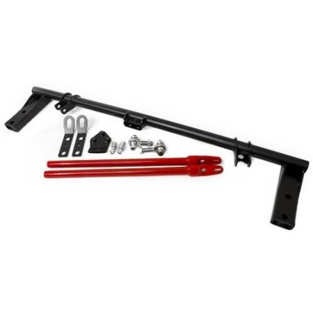 Innovative Mounts - Innovative 94-97 Accord/ 95-98 Odyssey/ 97-99 Acura CL Black Steel Competition / Traction Bar kit