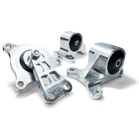 Innovative Mounts - Innovative 02-06 Acura RSX K-Series Silver Aluminum Mounts 85A Bushings (Not K24 Trans)