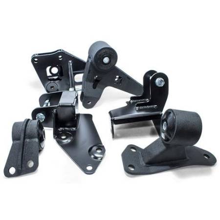 Innovative Mounts - Innovative 96-00 Civic K Series/Manual Series Silver Aluminum Mounts 75A Bushings