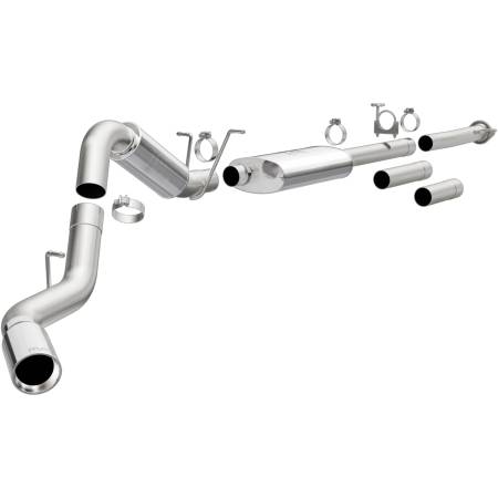 MagnaFlow Exhaust Products - MagnaFlow Stainless Cat-Back Exhaust 2015 Chevy Silverado 2500HD 6.0L P/S Rear Exit 5in