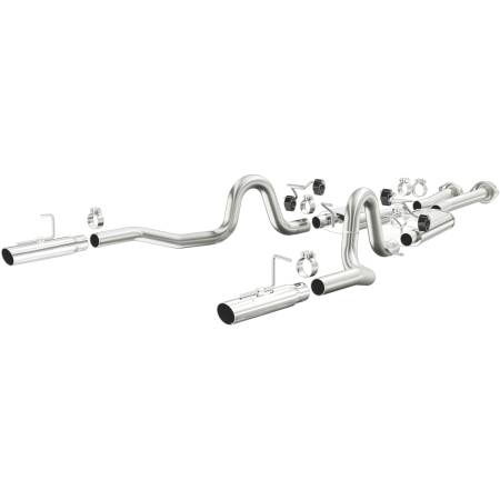 MagnaFlow Exhaust Products - MagnaFlow Sys Cat-Back Ford Mustang 5.0L 87-93 Lx