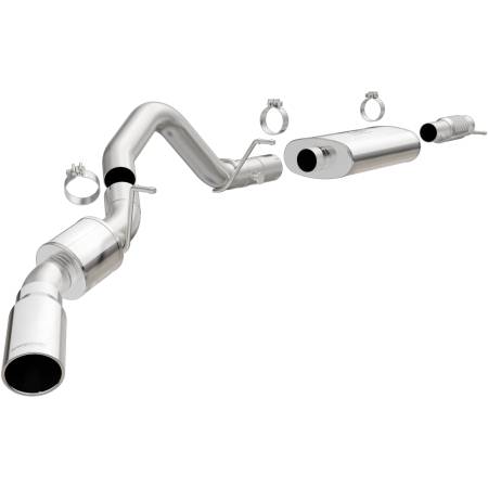 MagnaFlow Exhaust Products - MagnaFlow MF Series SS Cat-Back Exhaust Single Passenger Side Rear Exit 2015 Cadillac Escalade