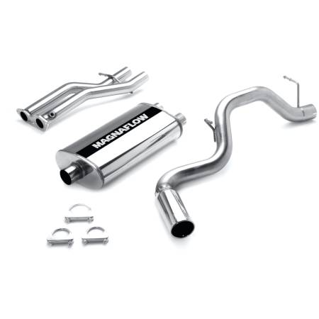 MagnaFlow Exhaust Products - MagnaFlow Sys Cat-Back Tahoe 96-99 Dual Inlet Muff