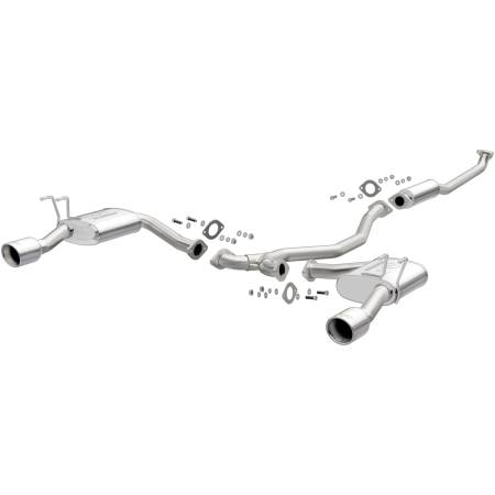 MagnaFlow Exhaust Products - MagnaFlow Cat-Back 2016 Honda Civic (Sedan Only) 1.5L L4 Turbo 2.25in SS Dual Outlet