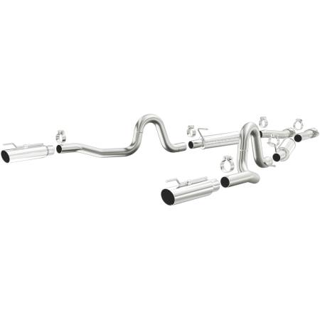 MagnaFlow Exhaust Products - MagnaFlow Magnapack Sys Cat-Back 94-98 Ford Mustang Gt/Cobra 4.6L