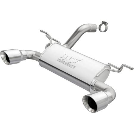 MagnaFlow Exhaust Products - MagnaFlow 2018+ Jeep Wrangler 3.6L Dual Polished Tip Axle-Back Exhaust