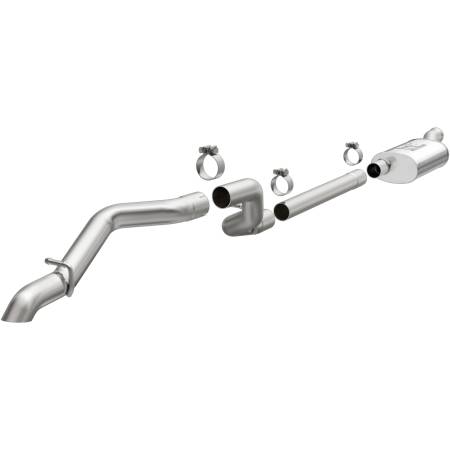 MagnaFlow Exhaust Products - MagnaFlow 2018+ Jeep Wrangler 3.6L SS Driver Side Rear Exit w/o Tip Cat-Back Exhaust