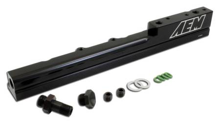 AEM Electronics - AEM 99-00 Honda Civic Si Black Fuel Rail