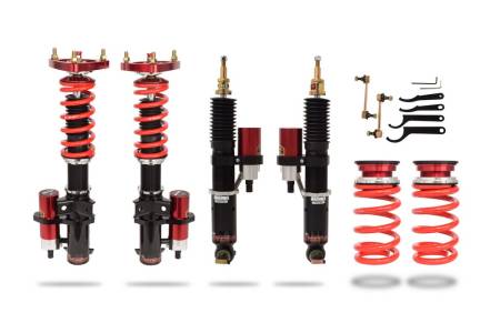 Pedders Suspension - Pedders Extreme Xa - Remote Canister Coilover Kit 15-19 Ford Mustang S550 w/o Magneride