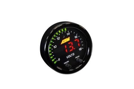 AEM Electronics - AEM X-Series 8-18V Volt Gauge