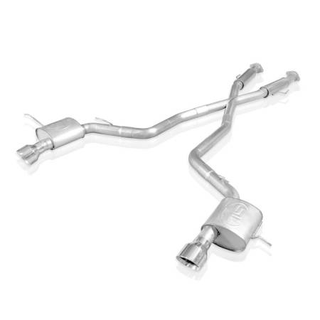 Stainless Works - Stainless Works 2012-17 Jeep Grand Cherokee 6.4L Catback S-Tube Mufflers X-Pipe