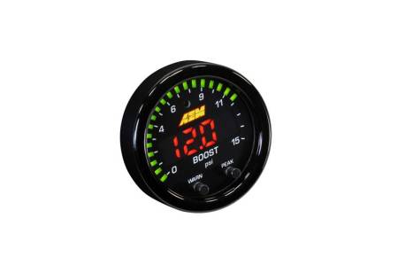 AEM Electronics - AEM X-Series Pressure 0-15psi Gauge Kit