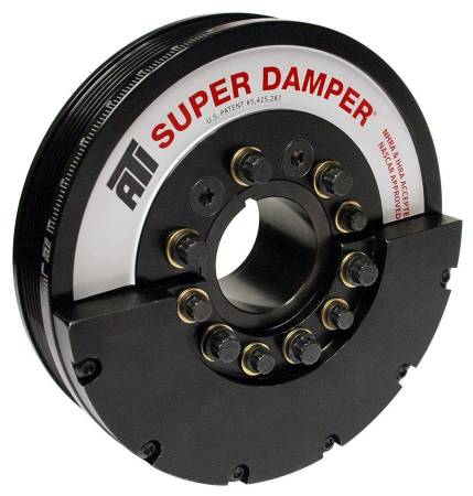 ATI Performance Products - ATI Damper - 7.425in - Steel - 6 Grv - Duramax - 01-05 - LB7 & LLY - Ext Bal - 3 Ring - Diesel