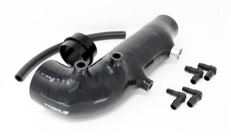 Torque Solution - Torque Solution Turbo Inlet Hose Black: 02-07 Subaru WRX / 04-18 STI / 05-09 Legacy GT / 04-13 FTX