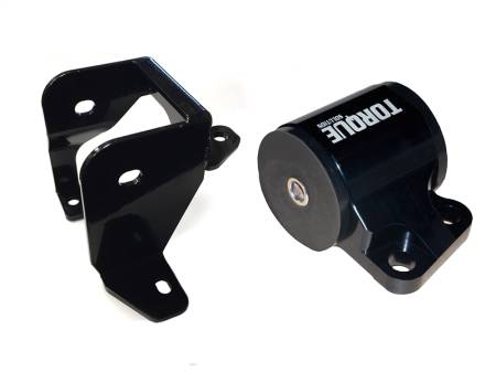 Torque Solution - Torque Solution Billet Aluminum Left Engine Mount (2 Bolt): 96-00 Honda Civic EK B/D-Series