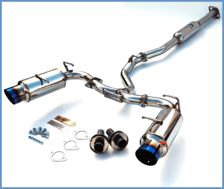 Invidia - Invidia 12 Scion FRS/BRZ 60mm N1 Ti-Tip Cat- Back Exhaust