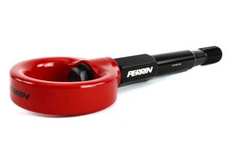 PERRIN Performance - Perrin 15-17 Subaru WRX/STI Tow Hook Kit (Front) - Red