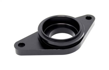 Torque Solution - Torque Solution Tial Black Blow Off Valve Adapter: 02-07 Subaru WRX / 04-18 STI