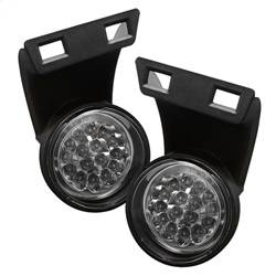 Spyder Auto - Spyder Dodge Ram 1500 94-01 LED Fog Lights w/swch ( not fit the turbo diesel)- Clear FL-LED-DRAM94-C