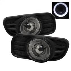 Spyder Auto - Spyder Jeep Grand Cherokee 99-04 Halo Projector Fog Lights w/Switch Smoke FL-P-JGC99-HL-SM