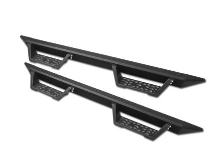 I3 Enterprise - I3 2004-2014 Chevy Colorado/Gmc Canyon Extended Cab Modular Step Side Step Bars (Matte Black)