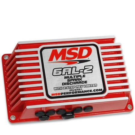 MSD Ignition - MSD MSD 6AL-2, with 2-Step Limiter, 4, 6, 8-cyl.