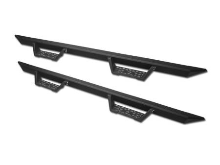 I3 Enterprise - I3 2015-2018 Ford F150/2017-2018 Ford F250 Super Duty Super Crew Cab Modular Step Side Step Bars (Matte Black)