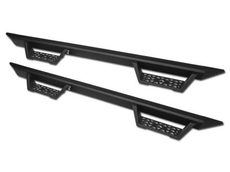 I3 Enterprise - I3 2004-2008 Ford F150/2006-2008 Lincoln Mark Lt Super Cab Modular Step Side Step Bars (Matte Black)