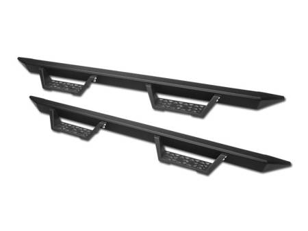 I3 Enterprise - I3 2015-2018 Ford F150/2017-2018 Ford F250 Super Duty Super Cab Modular Step Side Step Bars (Matte Black)