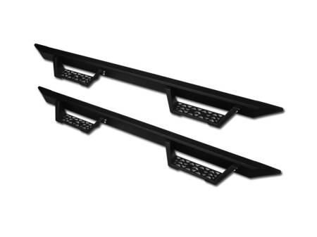 I3 Enterprise - I3 2009-2014 Ford F150 Super Cab Modular Step Side Step Bars (Matte Black)