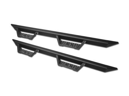 I3 Enterprise - I3 2002-2008 Dodge Ram 1500/2003-2009 Dodge Ram 2500/3500 Quad Cab Modular Step Side Step Bars (Matte Black)